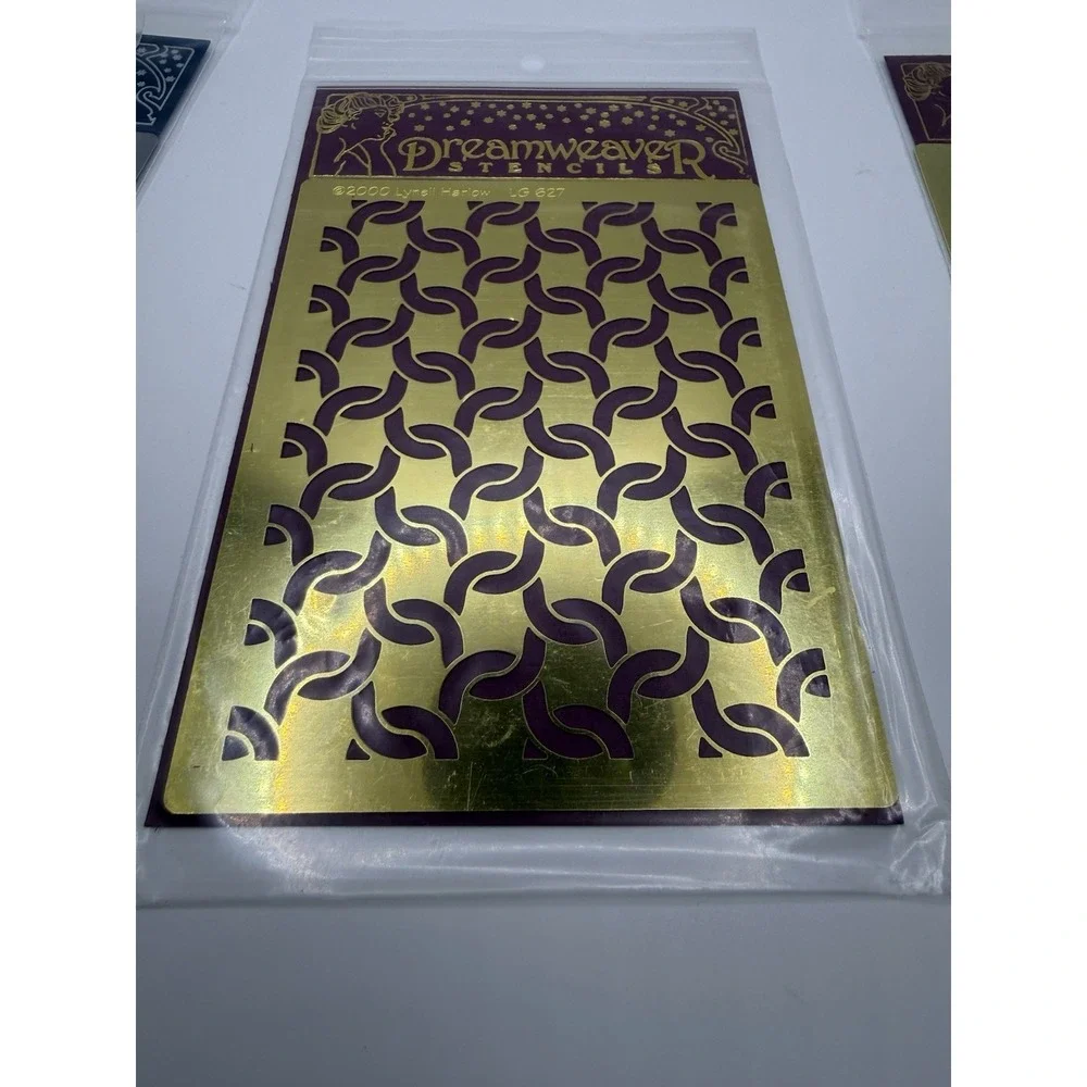 Dreamweaver Lynell Harlow Stencils Lot Of 6 Embossing & Stenciling